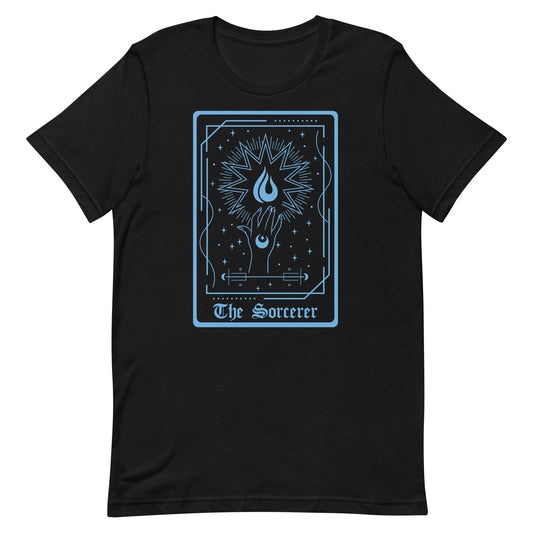 The Sorcerer Tarot Card T-Shirt – DnD Class Series