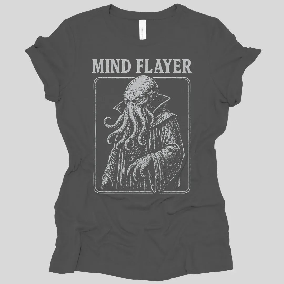 Printify T-Shirt Asphalt / S Vintage Mind Flayer Women's T-shirt