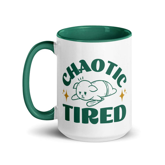 Chaotic Tired Mug - Funny Coffee Mug for Tired Goblins