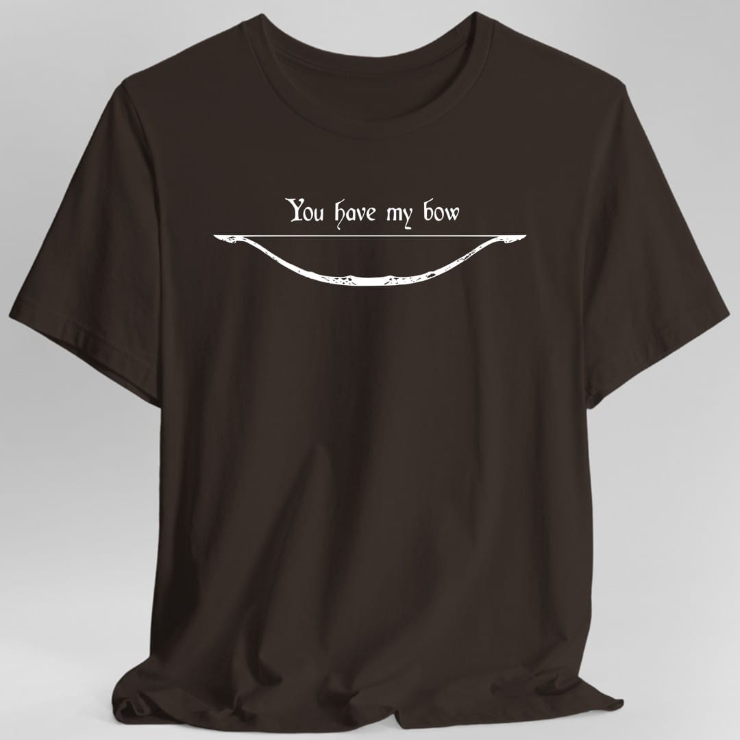 Printify T-Shirt Dark Chocolate / S You Have My Bow T-Shirt